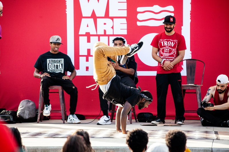 Dancers at We Are Hip Hop: The Reveal