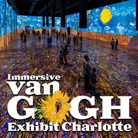 Immersive Van Gogh Exhibit Charlotte logo